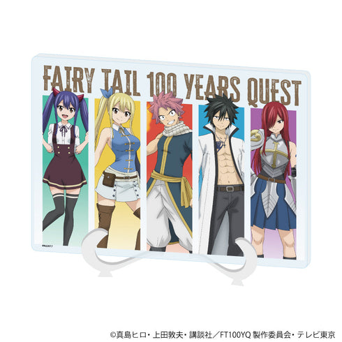 『FAIRY TAIL 100年クエスト』アクリルアートボード(A5サイズ)01/集合デザイン(公式イラスト)